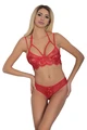 Kırmızı Dantelli Bralet Sütyen İç Çamaşır Takımı - Resim 1