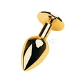 Gold Medium Anal Plug Tıkaç, 8.2 cm - Resim 13
