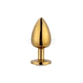 Gold Medium Anal Plug Tıkaç, 8.2 cm - Resim 14