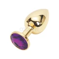 Gold Medium Anal Plug Tıkaç, 8.2 cm - Resim 6