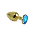 Gold Medium Anal Plug Tıkaç, 8.2 cm - Resim 8