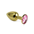 Gold Medium Anal Plug Tıkaç, 8.2 cm - Resim 9