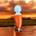 Anahtarlıklı Mini Masaj Vibratör, 6.5cm - Turuncu - Resim 2