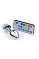 10.2 cm Anal Plug Tıkaç - Kumandalı, Gümüş Renk - Resim 3