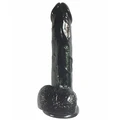 17.8 cm Realistik Vantuzlu Dildo Penis - Resim 3