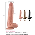 27cm Realistik Vantuzlu Et Damarlı Dildo - Resim 5