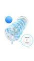 Şeffaf Mavi Uyarıcı Toplu Su Bazlı Mastürbatör - Resim 5