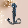 Silikonlu Anal Plug, 12.5 cm, Siyah Renk - Resim 2