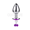 7cm Küçük Metal Zilli Anal Plug - Resim 17