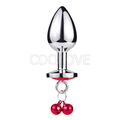 7cm Küçük Metal Zilli Anal Plug - Resim 18