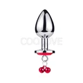 7cm Küçük Metal Zilli Anal Plug - Resim 7