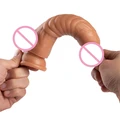 19.2cm Ultra Gerçekçi Dildo - Damarlı, Vantuzlu, Et Dokulu - Resim 9