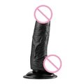 Realistik Penis Dildo - Damarlı, Et Dokulu, 21cm - Resim 2