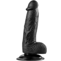 Realistik Penis Dildo - Damarlı, Et Dokulu, 21cm - Resim 1