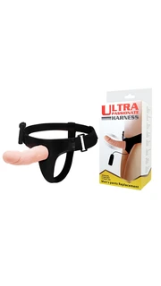 15 cm - Dolgulu, İçi Boş, Belden Bağlamalı, Kumandalı Titreşimli Strap-on Vibratör