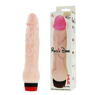 21.5 cm Realistik Ten Penis Vibratör
