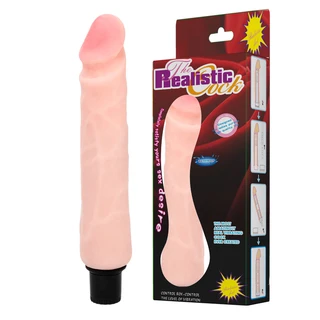26 Cm Penis Vibratör, Realistik Ten Dokulu