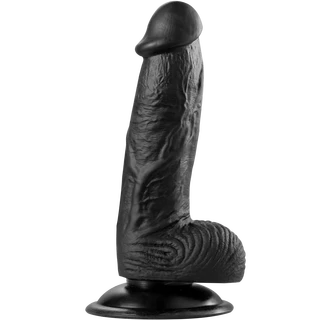 Realistik Penis Dildo - Damarlı, Et Dokulu, 21cm