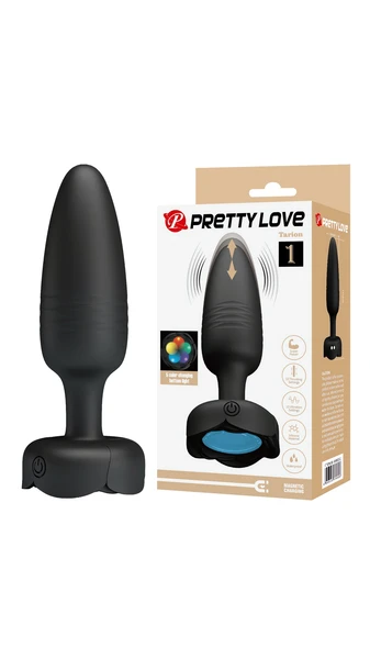 10 Fonksiyonlu, 5 Renkli Işıklı Anal - Vajinal Vibratör