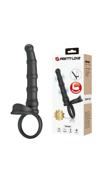 Anal Girişli Penis Ring - 10 Titreşim Fonksiyonlu