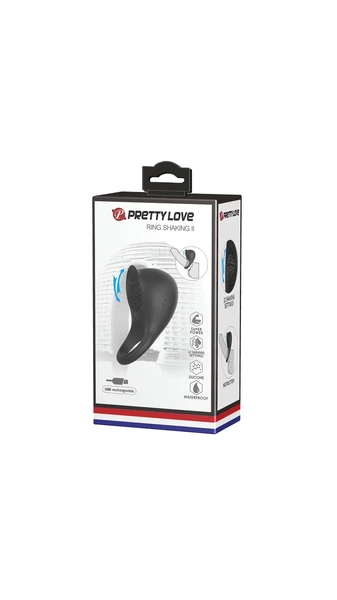 Eşsiz Penis Ring - 12 Fonksiyonlu, Klitoris Yalamalı