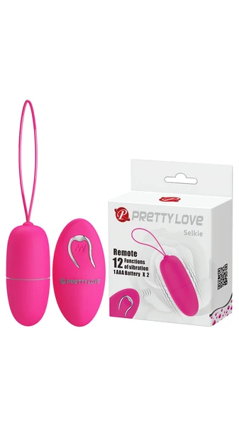 12 Titreşim Fonksiyonlu Kablosuz Kumandalı Yumurta Vibratör, Rose