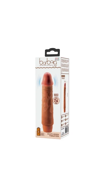 19.5 cm Brown Realistik Penis Vibratör
