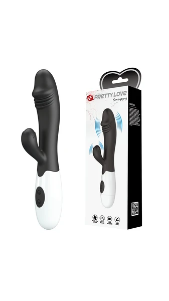 19 Cm Rabbit Vibratör, 30 Titreşim Fonksiyonlu