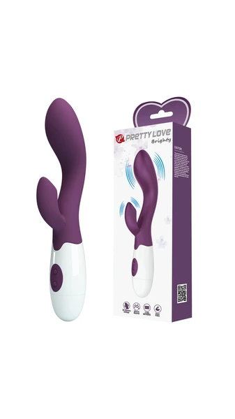 20 cm Rabbit Vibratör, 30 Titreşim Fonksiyonlu