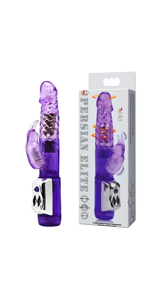 21.8 cm Teknolojik Vibratör - Titreşimli, Boncuk Dönmeli