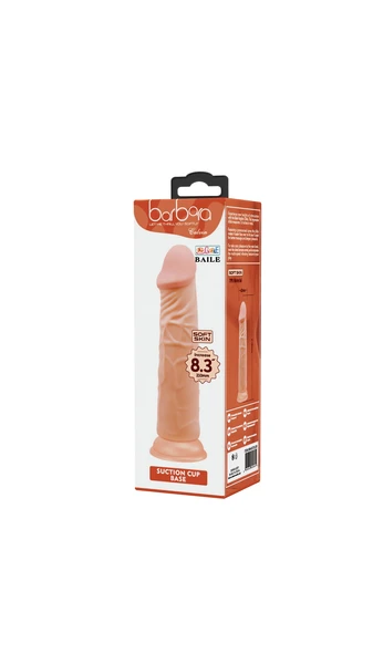 21 cm Gerçekçi Vantuzlu Dildo
