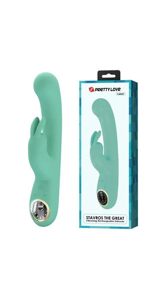 22 cm Teknolojik Rabbit Vibratör - 10 Titreşim Fonksiyonlu, Led Ekranlı