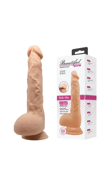 25 Cm Realistik Penis Dildo