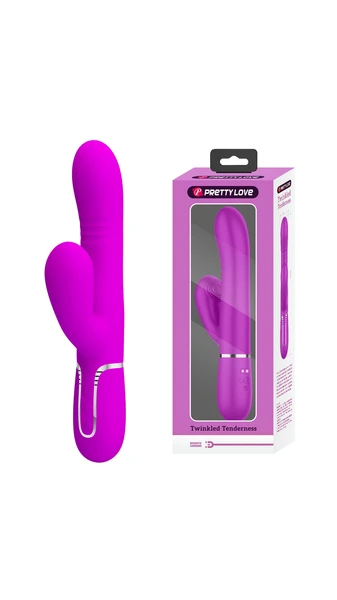 Ultra Teknolojik Rabbit Vibratör - 7 Titreşimli, 7 İtmeli, 4 Yuvarlamalı, 4 Sallanmalı