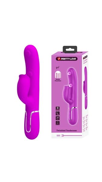 Teknolojik Rabbit Vibratör - 7 Vurma Fonksiyonlu, 7 Yalama Modlu