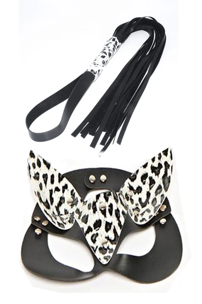 Bdsm Deri Maske, Kırbaç Seti