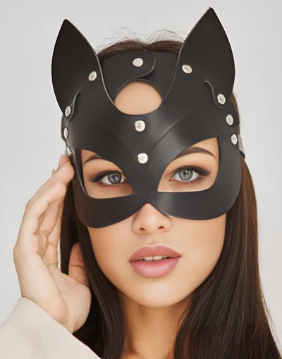 BDSM Esaret Maskesi - Fantezi Rol Yapma, Ayarlanabilir