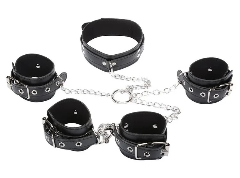 Zincir Kelepçe Seti - Bdsm Fetiş