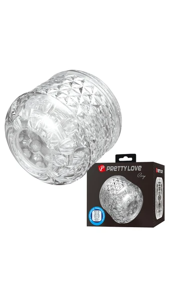 Çift Taraflı Yumurta Mastürbatör, Şeffaf