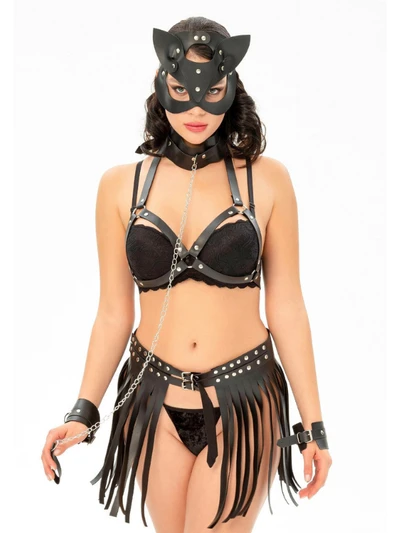 Deri Harness - Fantezi Kostüm, BDSM