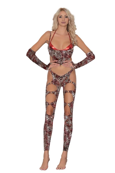 Leopar Candy Fantezi Kostüm