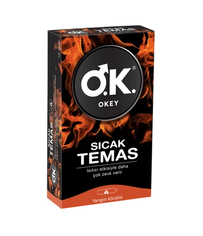 Ok Prezervatif - Sıcak Temaslı, 10 Adet