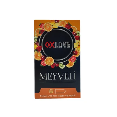 Oxlove Prezervatif, 10lu, Meyveli