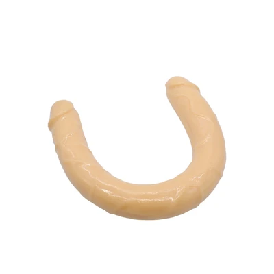 28 cm Small Çift Taraflı Realistik Lezbiyen Penis Dildo