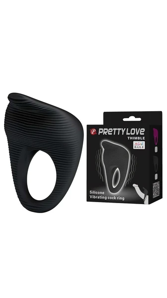 Thimble Titreşimli Horoz Halkası - Penis Ring