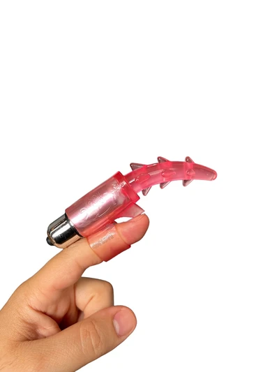 12cm Titreşimli Parmak Vibratör - Klitoris Uyaricili