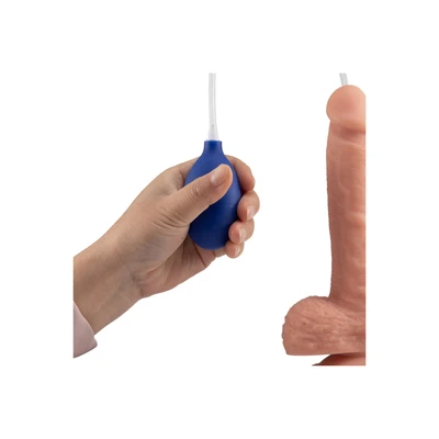 21.5cm Realistik Büyüyen Pompalı Dildo