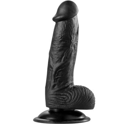 Realistik Penis Dildo - Damarlı, Et Dokulu, 21cm