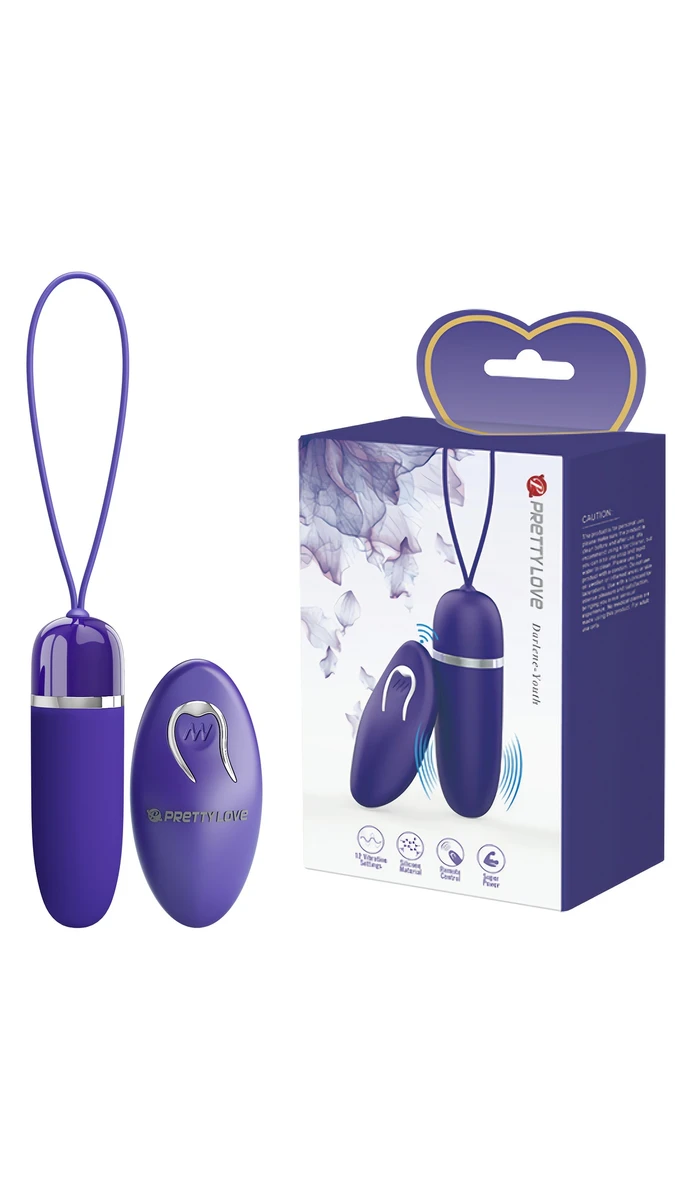 Mermi Yumurta Vibratör - Kumandalı, 12 Titreşim Fonksiyonlu