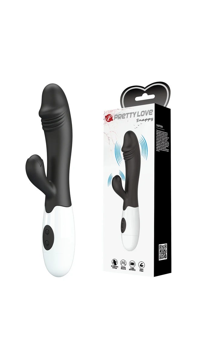 19 Cm Rabbit Vibratör, 30 Titreşim Fonksiyonlu